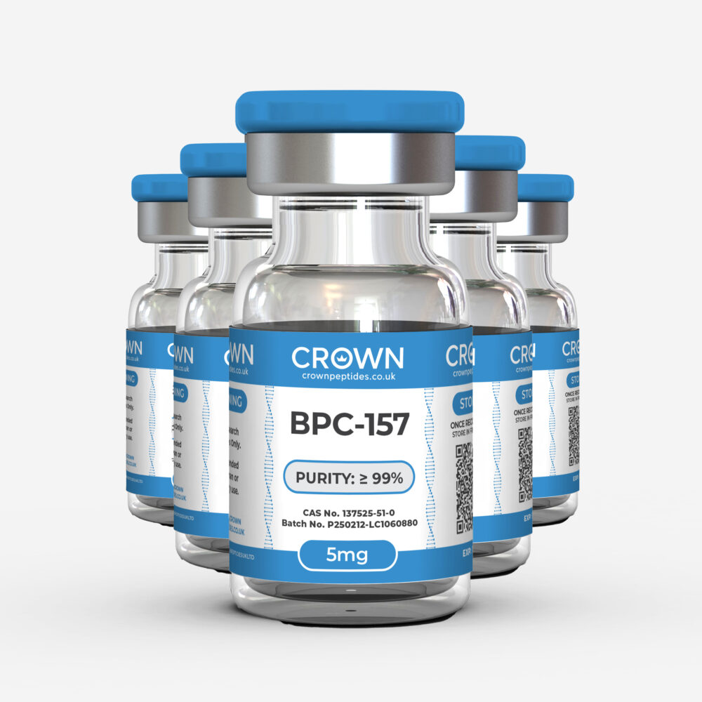 BPC-157 – 5mg – 5 Vial Bundle