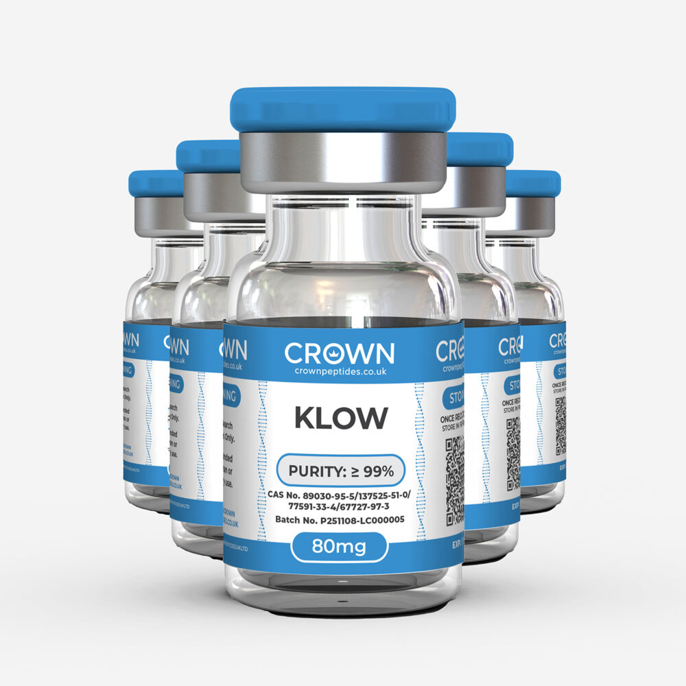 KLOW – 80mg – 5 Vial Bundle