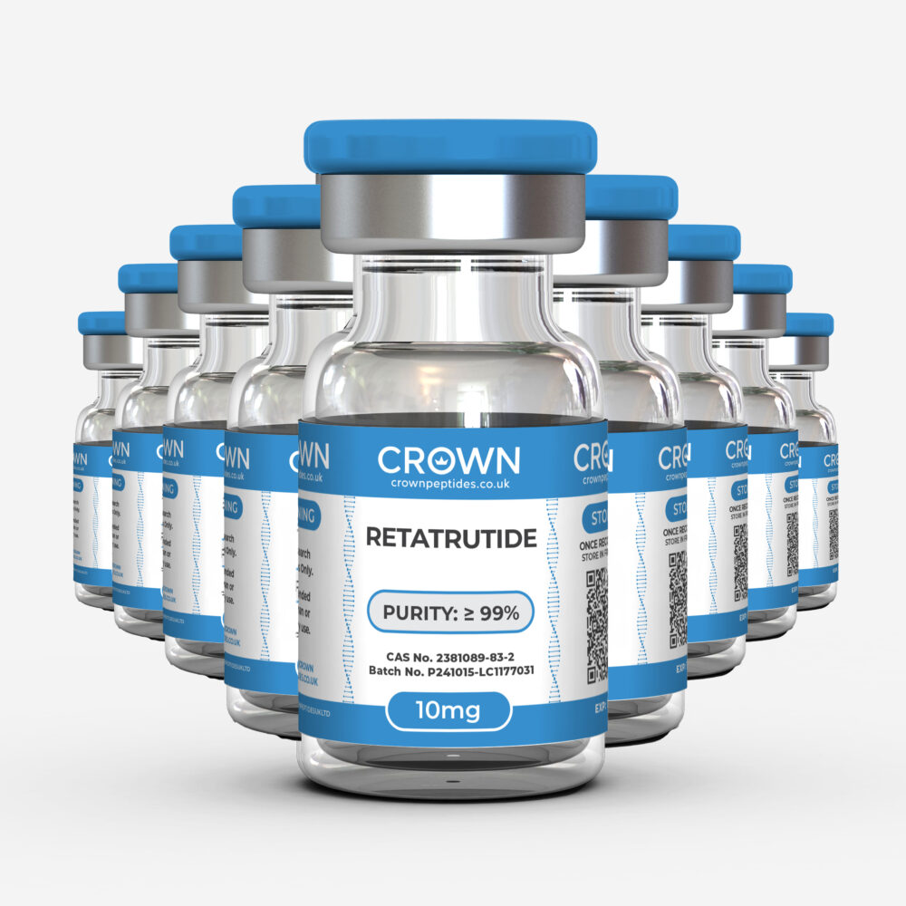 Retatrutide – 10mg – 10 Vial Bundle