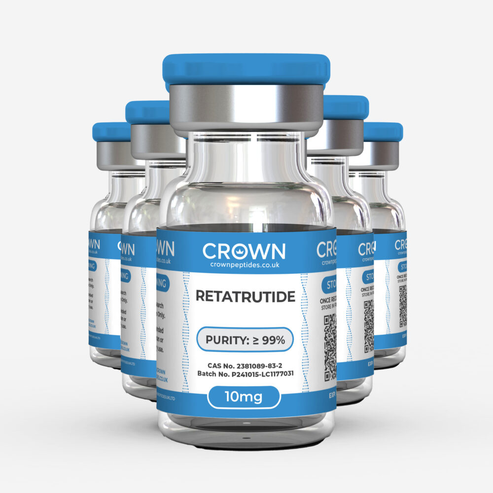 Retatrutide – 10mg – 5 Vial Bundle