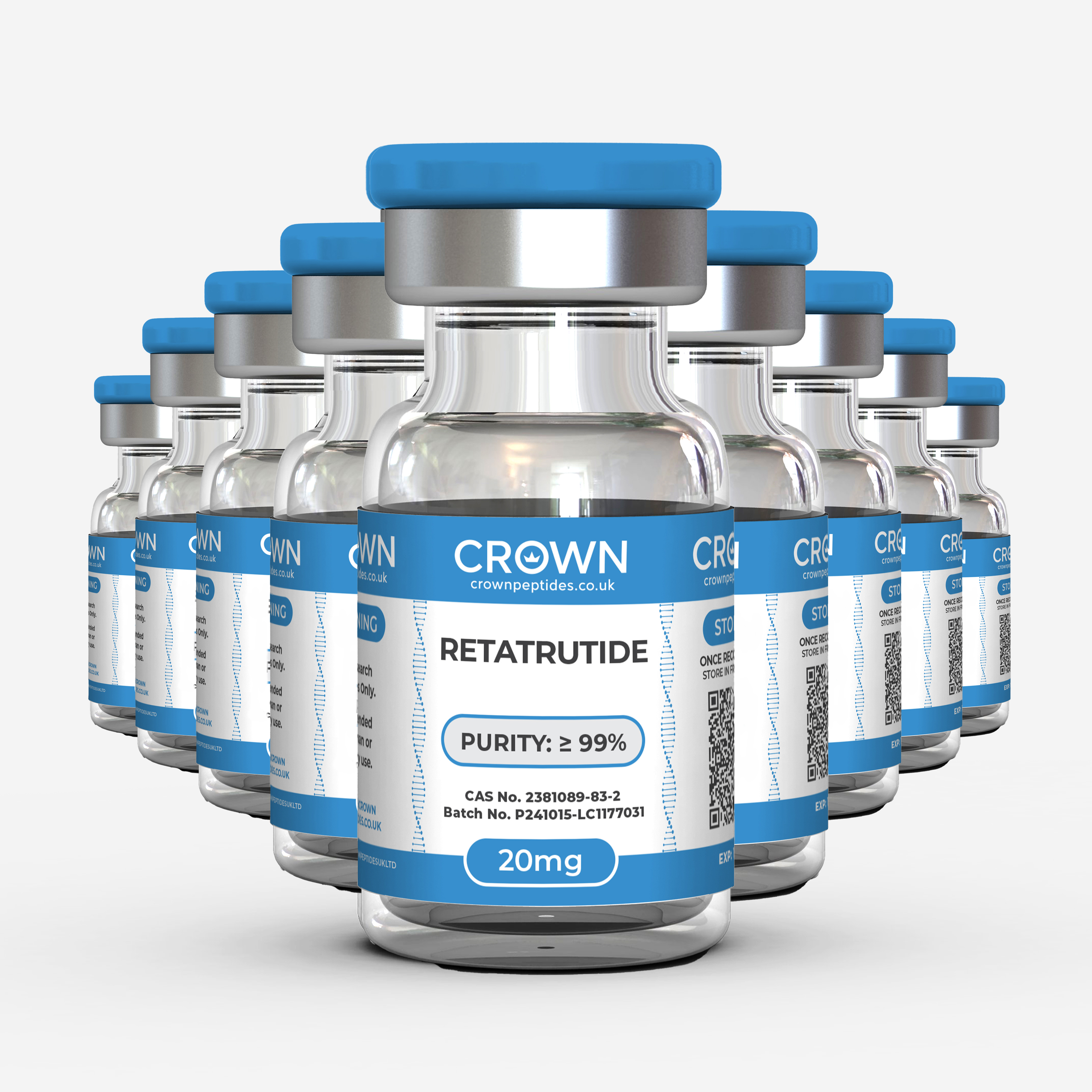 Retatrutide – 20mg – 10 Vial Bundle