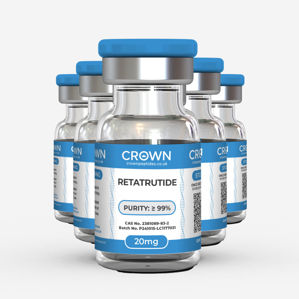 Retatrutide – 20mg – 5 Vial Bundle