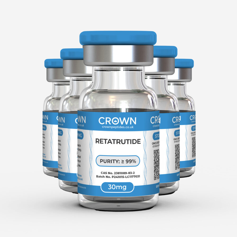 Retatrutide – 30mg – 5 Vial Bundle