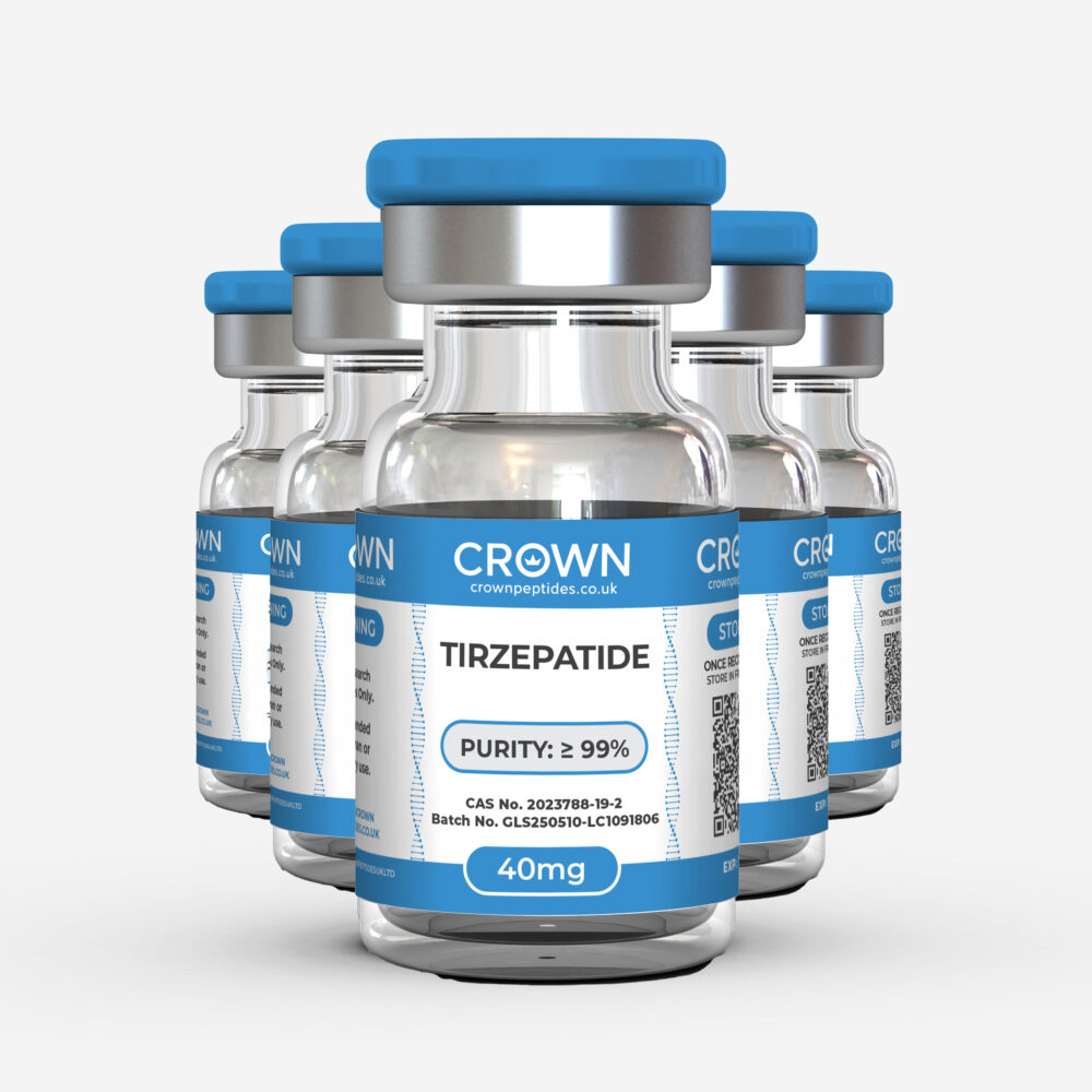 Tirzepatide – 40mg – 5 Vial Bundle
