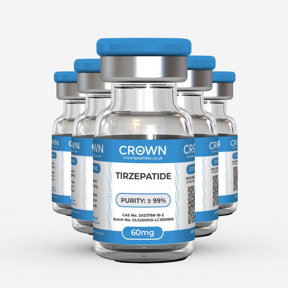 Tirzepatide – 60mg – 5 Vial Bundle