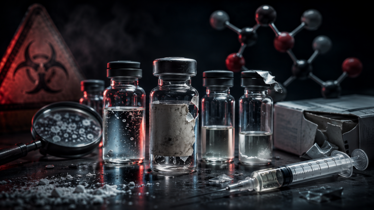 Risks of Buying Unregulated Peptides