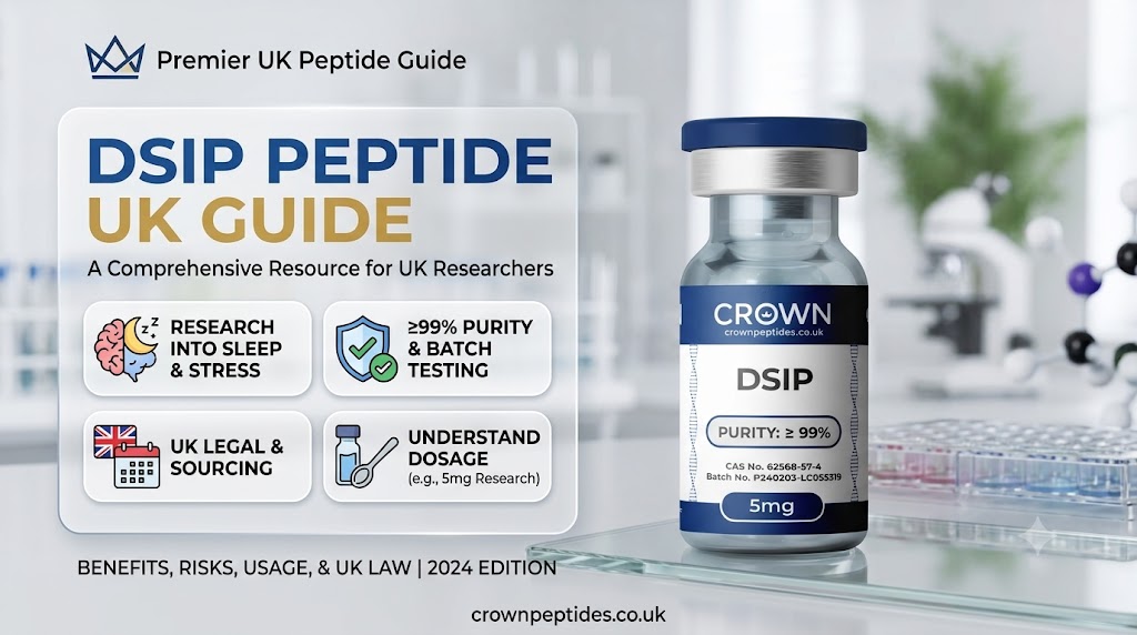 DSIP Peptide UK Guide: Benefits, Research and Dosage