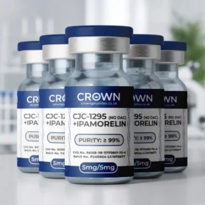 CJC-1295 (No DAC) + Ipamorelin 5mg/5mg x 5 Vial Bundle