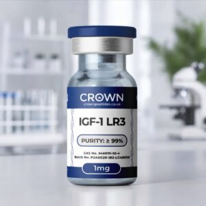 IGF-1 LR3 peptide UK 1mg vial - Crown Peptides