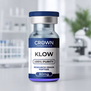KLOW 80mg peptide blend vial, Crown Peptides UK