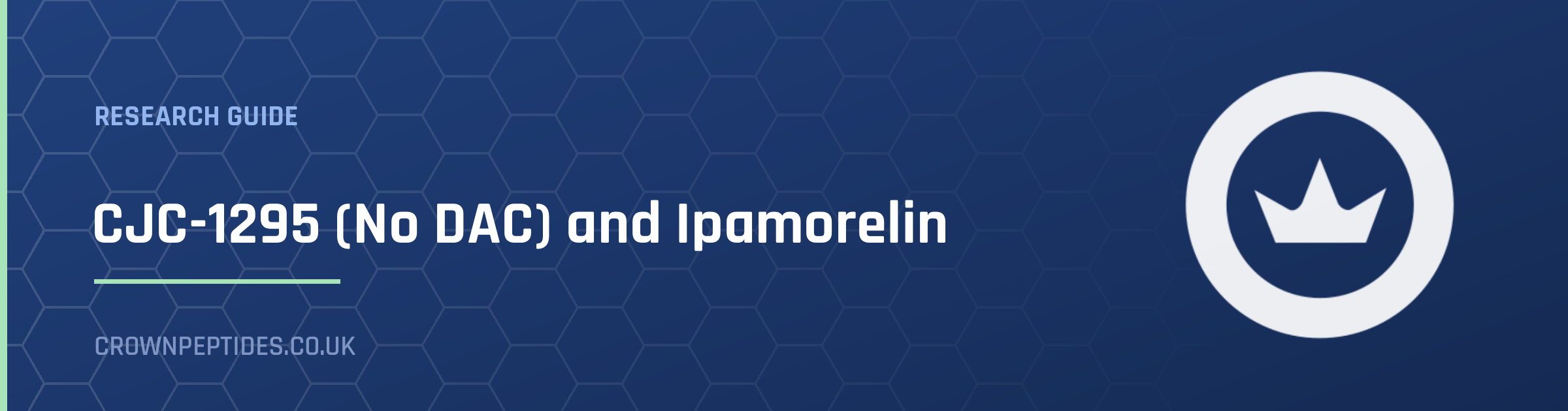 CJC-1295 (No DAC) and Ipamorelin research guide