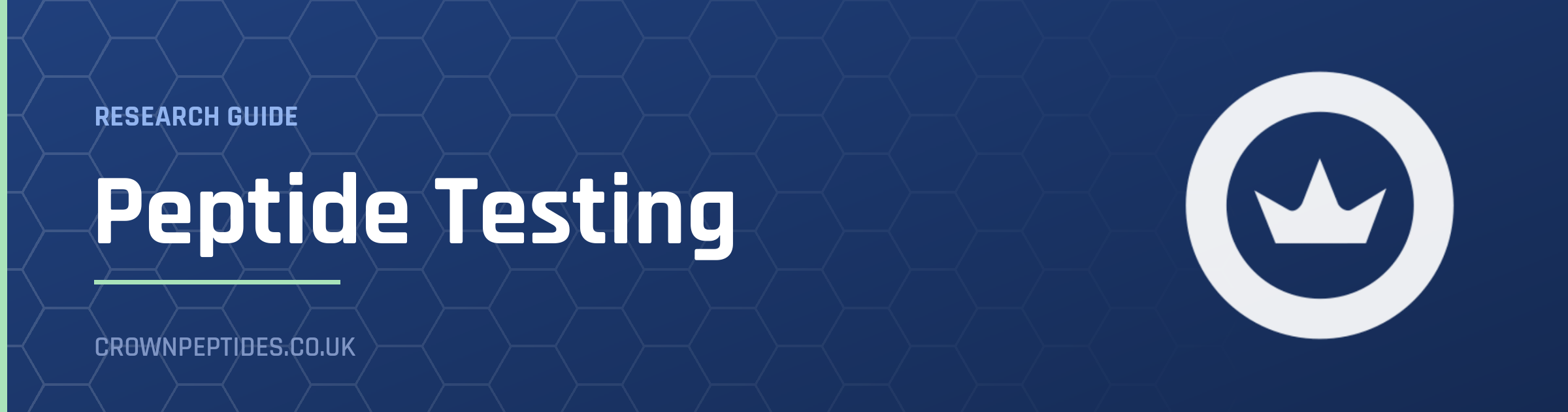 Peptide Testing research guide